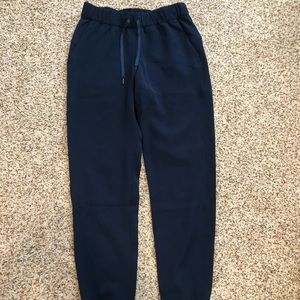 Navy Lululemon joggers